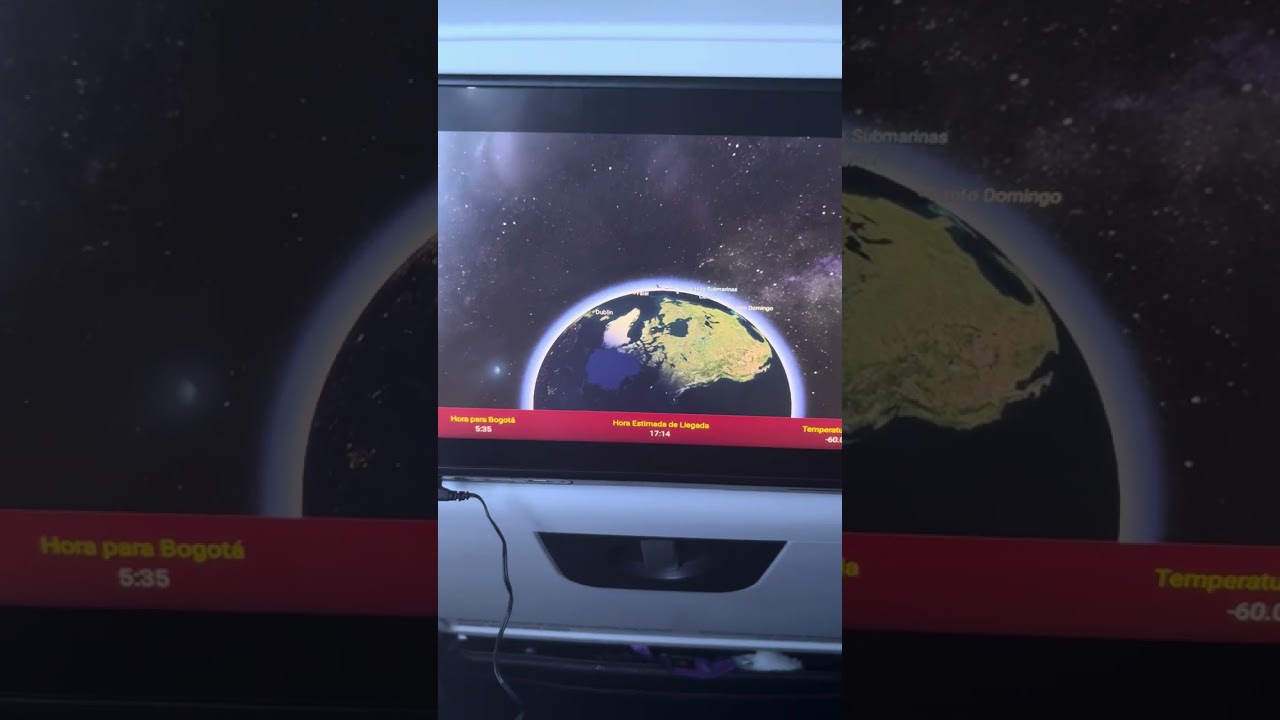 Extraordinario Vuelo ✈️ por encima del Océano Atlántico 