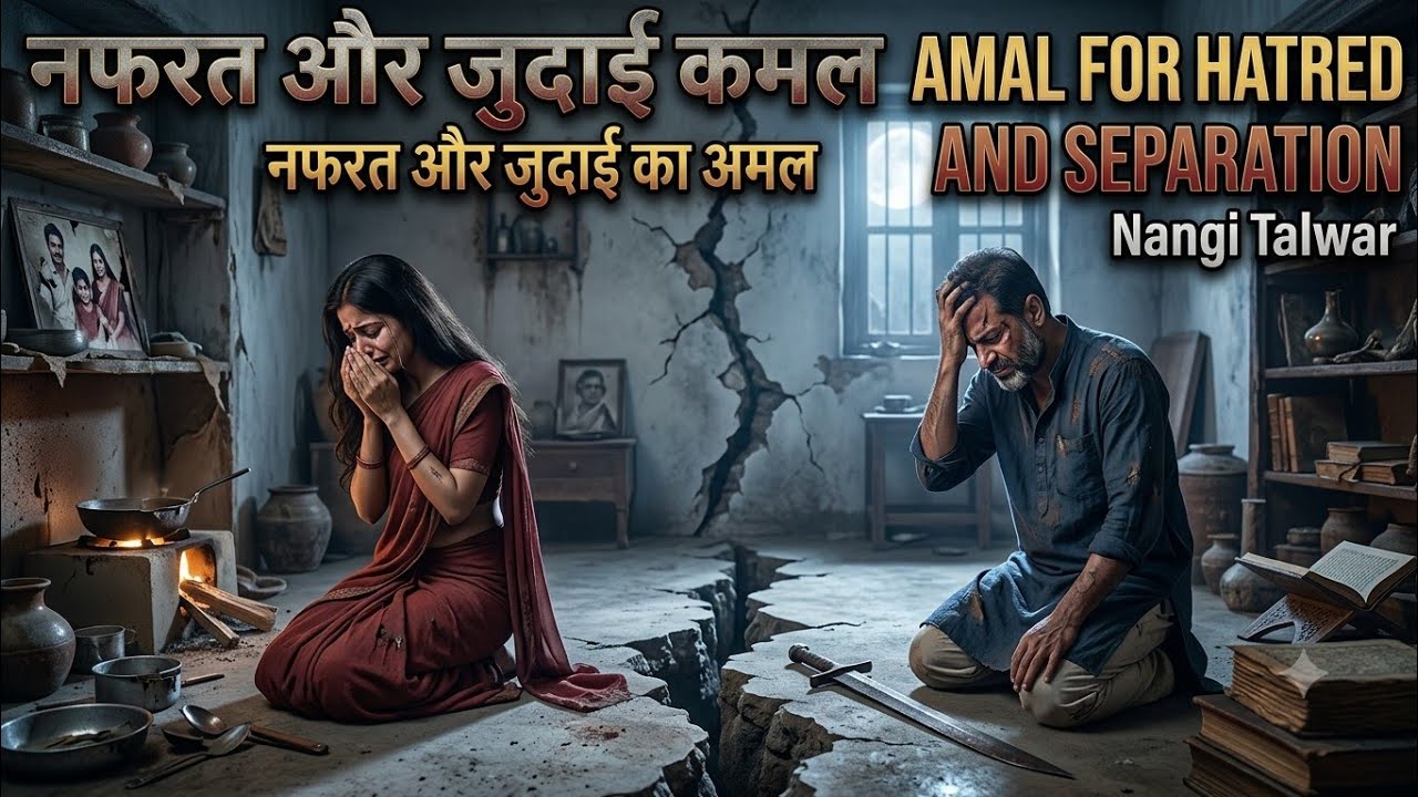 Nafrat aur Judaai ka Amal | Nangi Talwar Amal for Separation & Hate