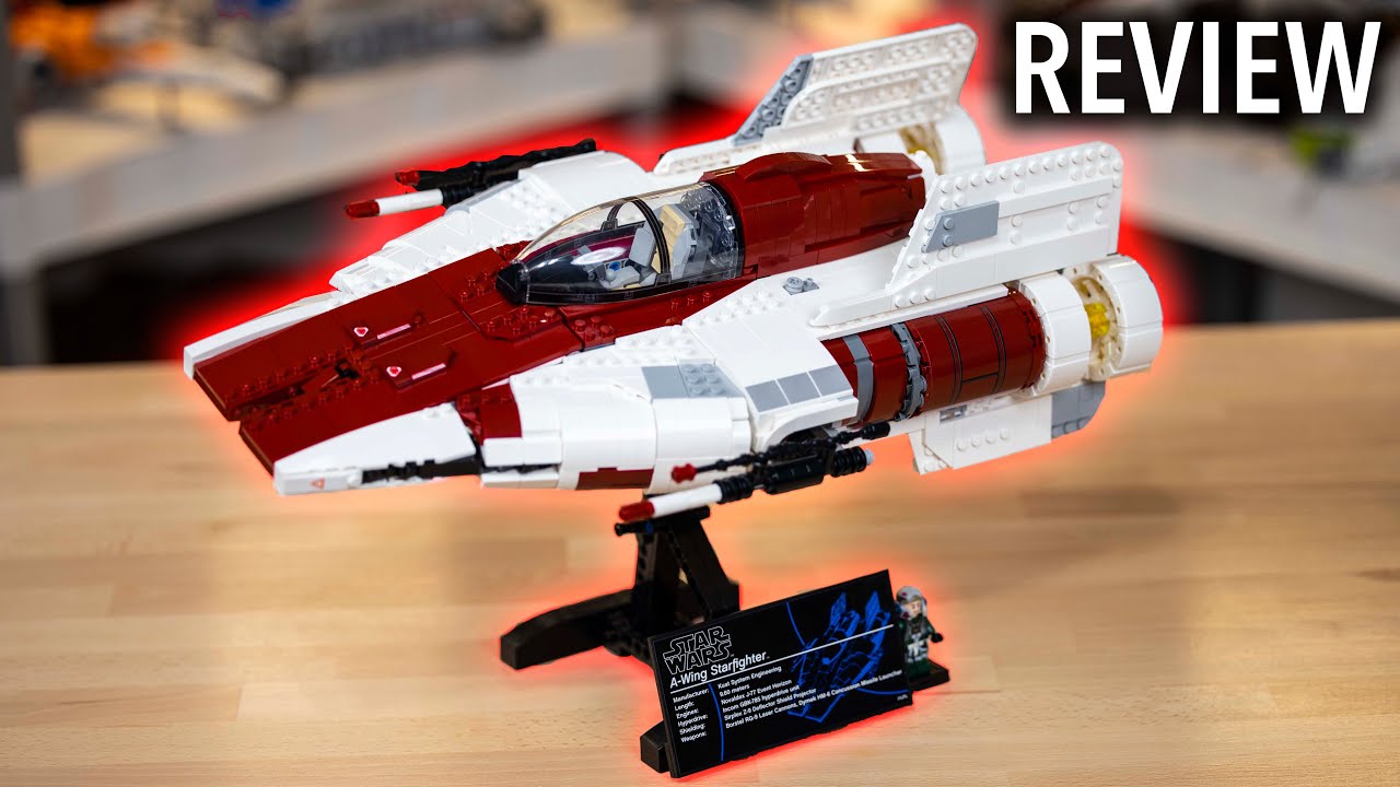 LEGO Star Wars UCS 2020 A-Wing Starfighter REVIEW - 75275