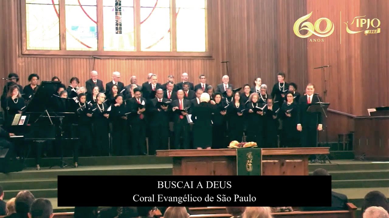 Buscai a Deus - Grande Coral Evangelico SP - Igreja Presbiteriana Jardim das Oliveiras -18-09-2022.
