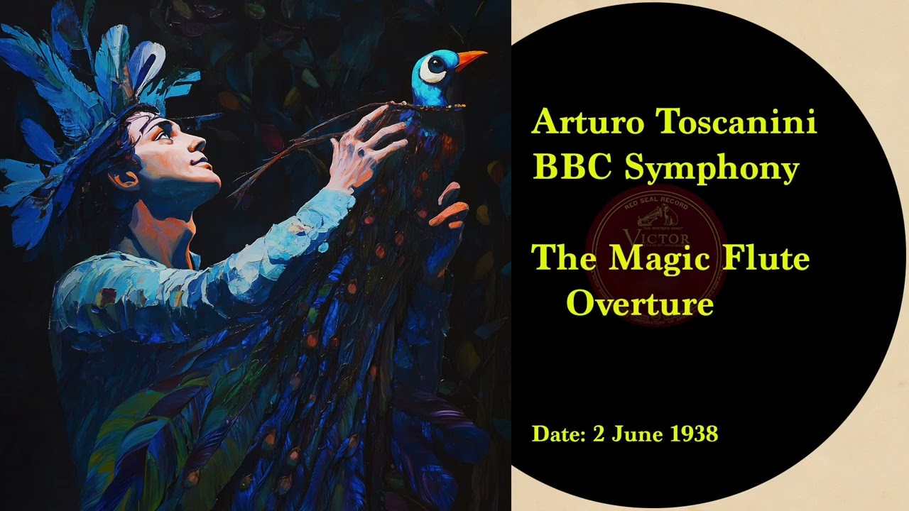 Mozart:  The Magic Flute Overture (Toscanini BBC 1938)