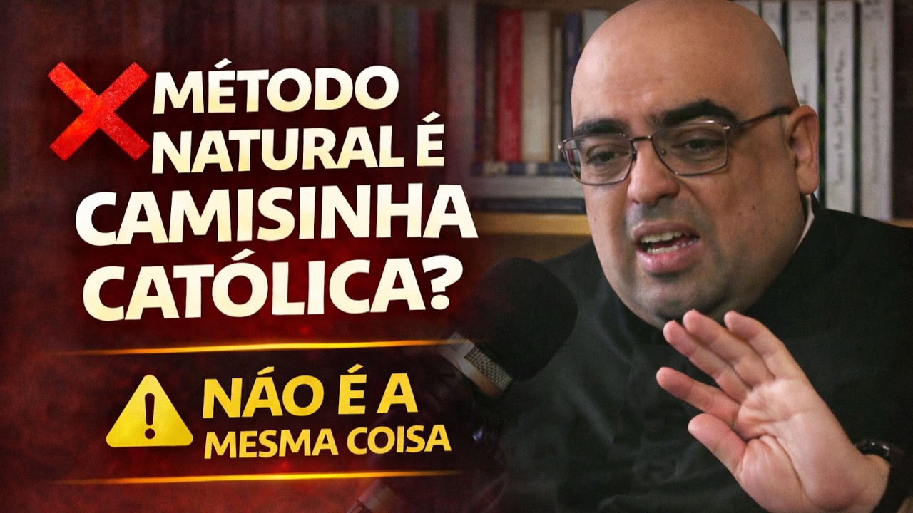 MÉTODO NATURAL NÃO É CAMISINHA CATÓLICA! - O ERRO QUE ATÉ CATÓLICO COMETE SOBRE SEXUALIDADE