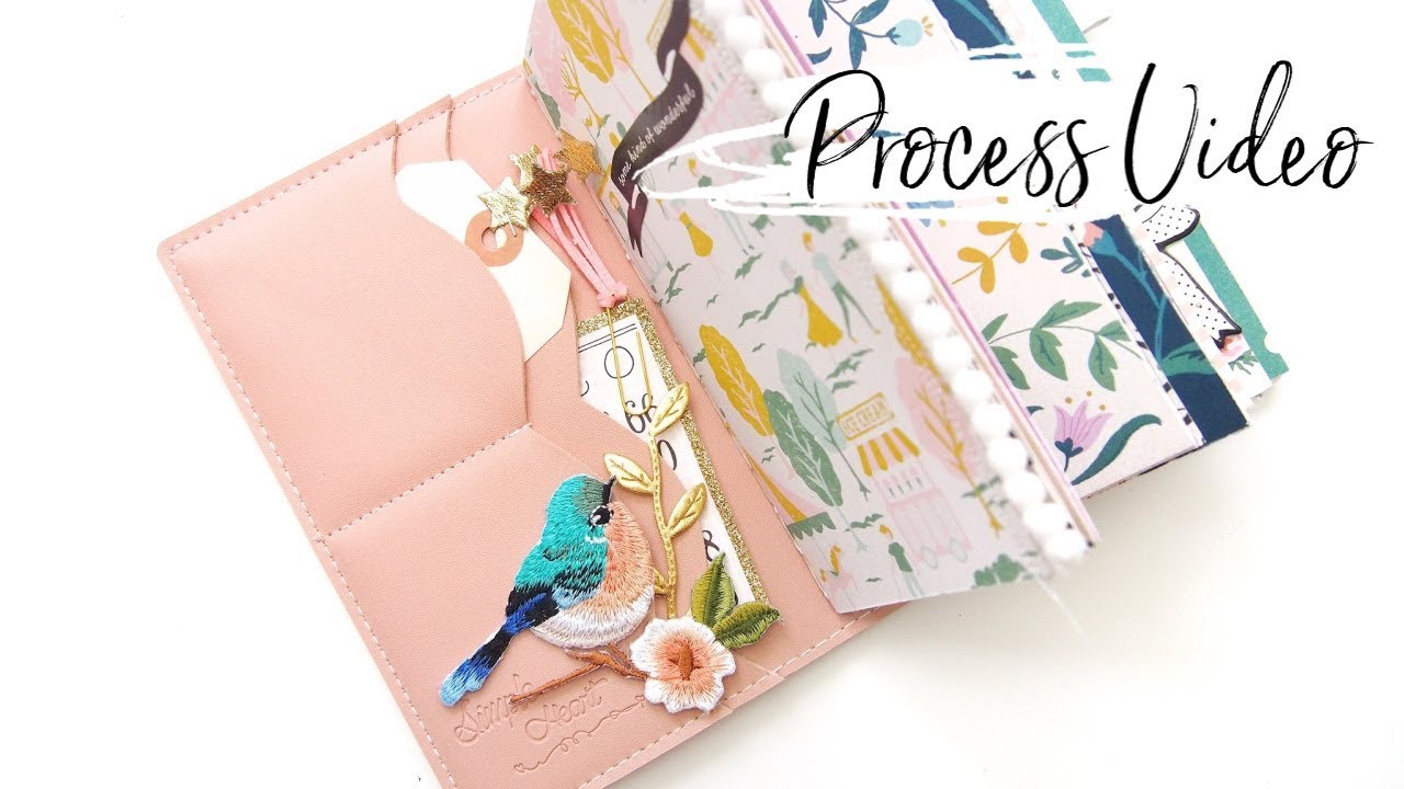 DIY Traveler's Notebook Inserts | Zinnydori | Process Video