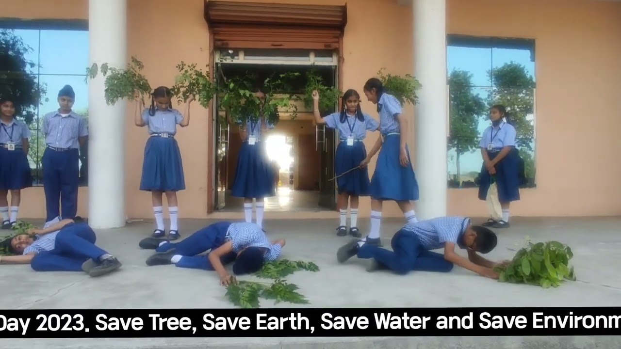 A Short Role Play On Earth Day. Save Tree & Save Earth