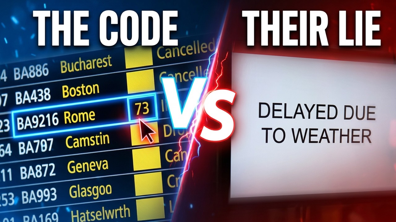 The Real Reason Your Flight Got Delayed (It's Not What They Say)