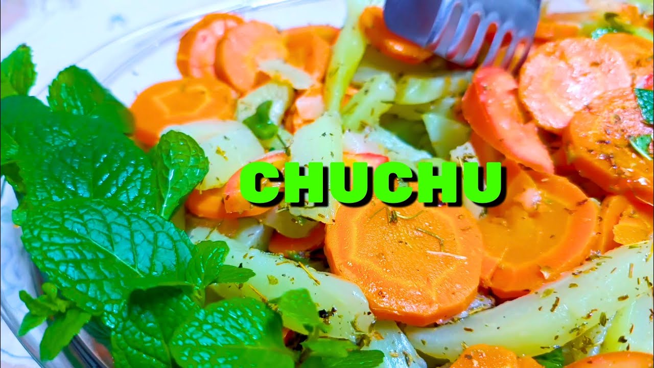 A MELHOR SALADA DE CHUCHU #receitas #chuchu #receitafacil #salada #chuchu #saladas #receitacaseira 