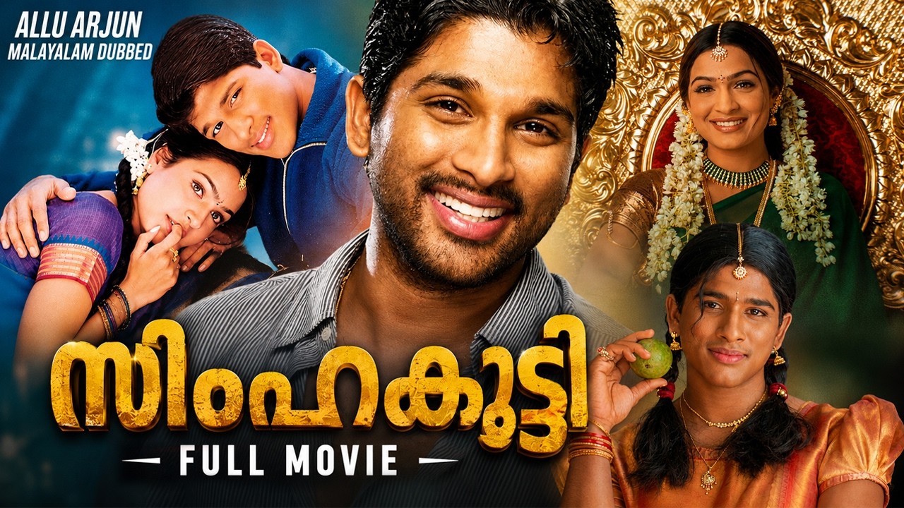 Simhakutty Malayalam Dubbed Full Movie | Allu Arjun | Aditi Agarwal | Prakash Raj | Full Movie