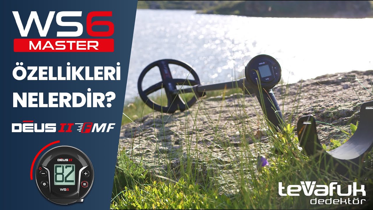 WS6 Master Dedektör Özellikleri Nelerdir? - Deus 2 WS6 Master - Tevafuk Dedektör