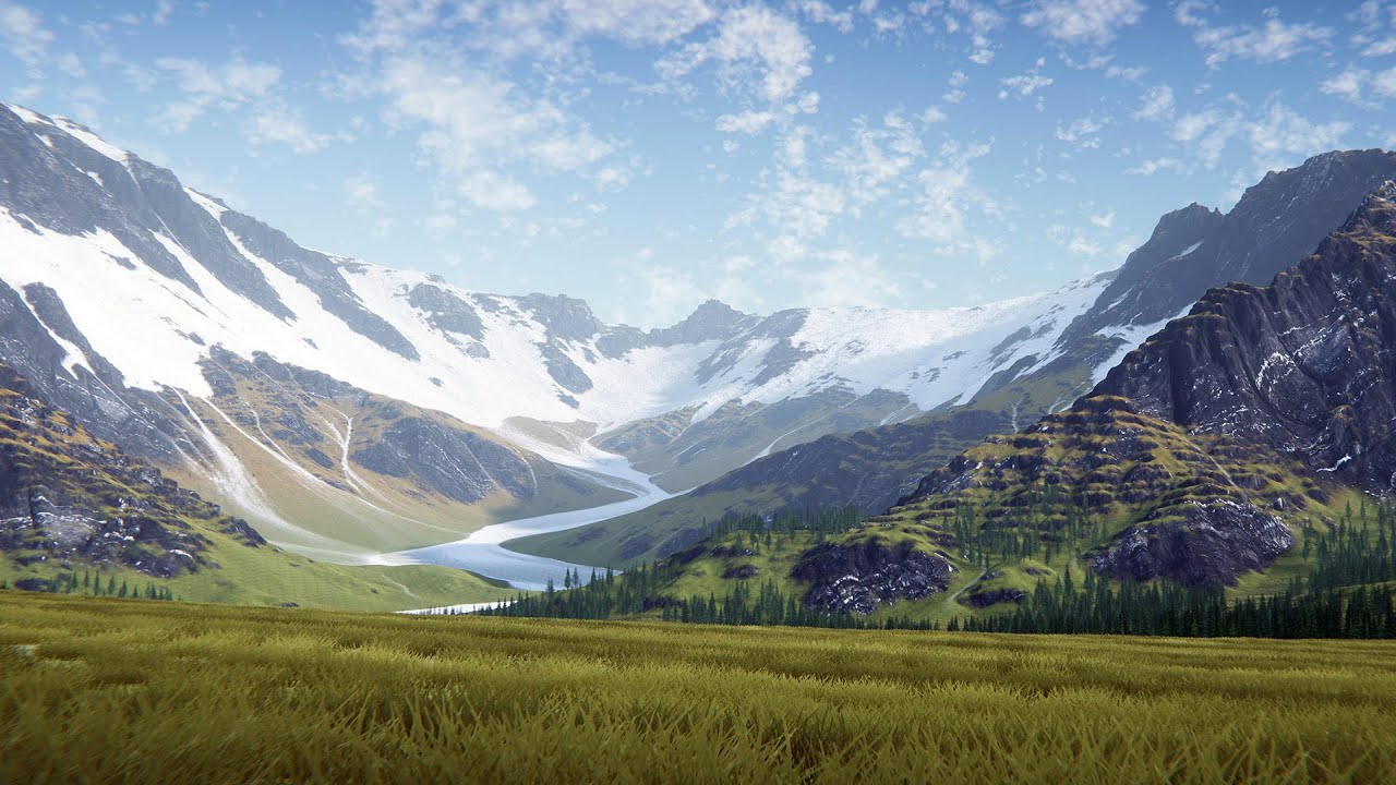 Terrain Made With Unity and Gaea
