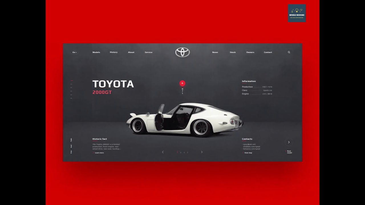 Top 10 Spectacular Car Web Design [2020] | Web Design Inspiration