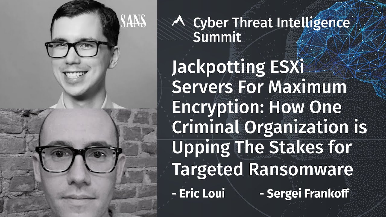 Jackpotting ESXi Servers For Maximum Encryption