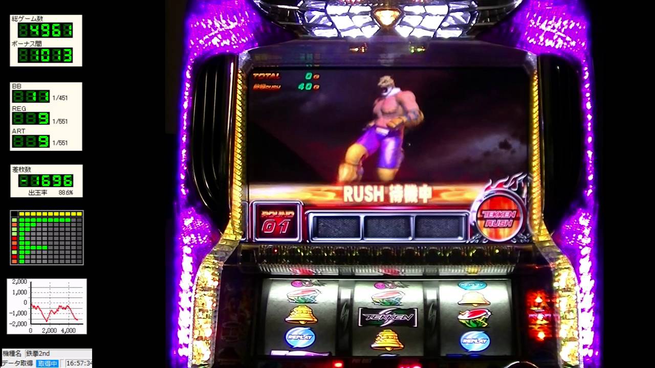パチスロ  「鉄拳2nd」   51-18