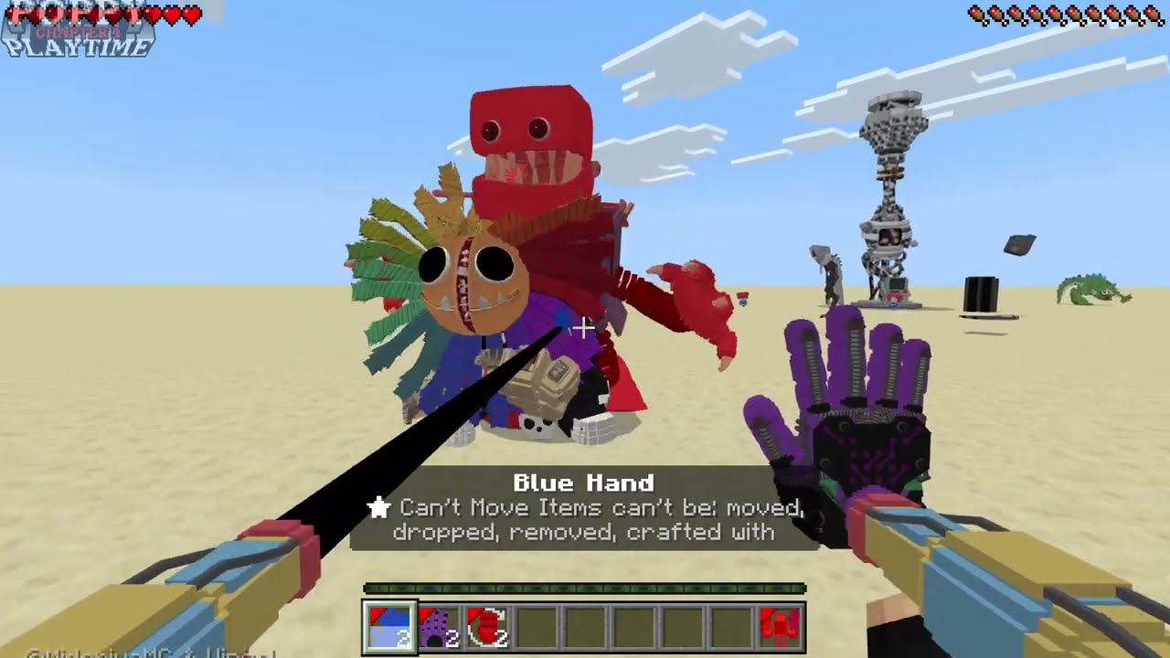 Poppy Playtime Chapter 4 ADDON in Minecraft PE