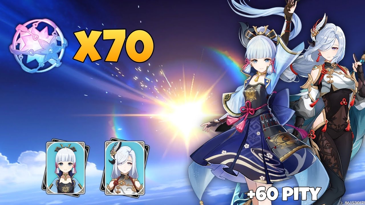 Pulling for Ayaka & Shenhe in Genshin😍 | Genshin Impact 3.5 banner | ayaka rerun | shenhe rerun