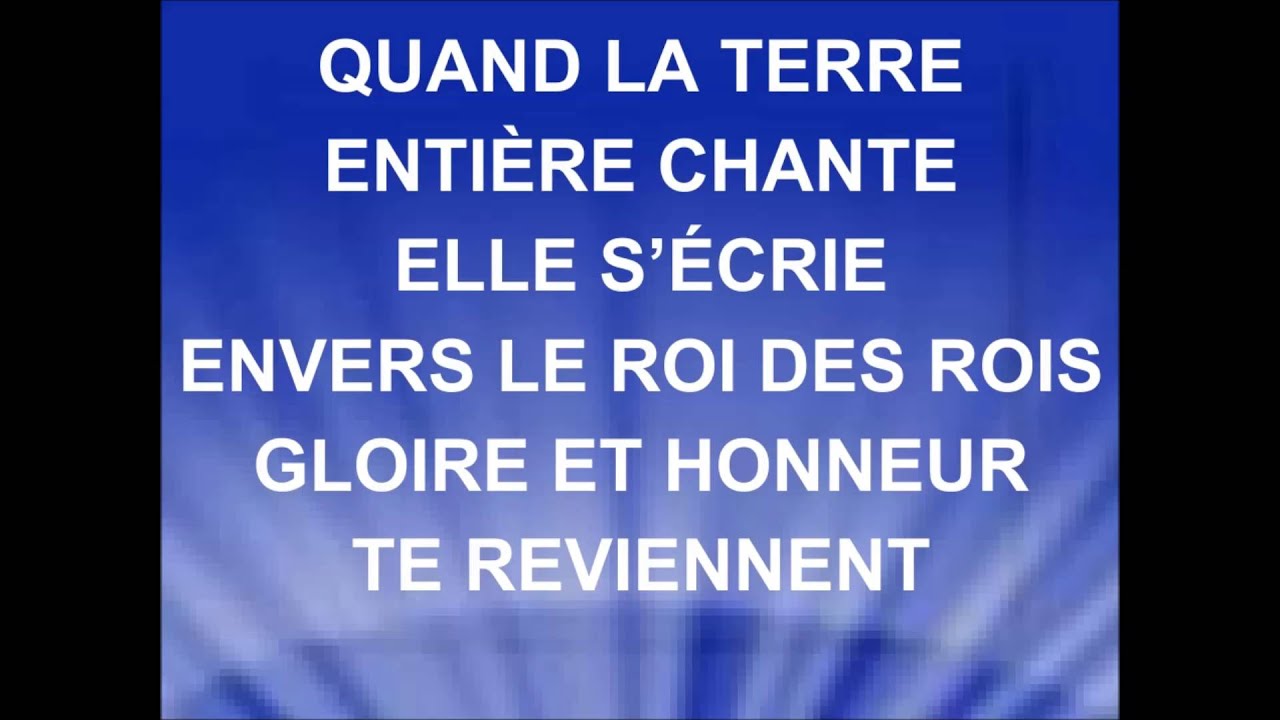 GLOIRE ET HONNEUR - Paul Baloche
