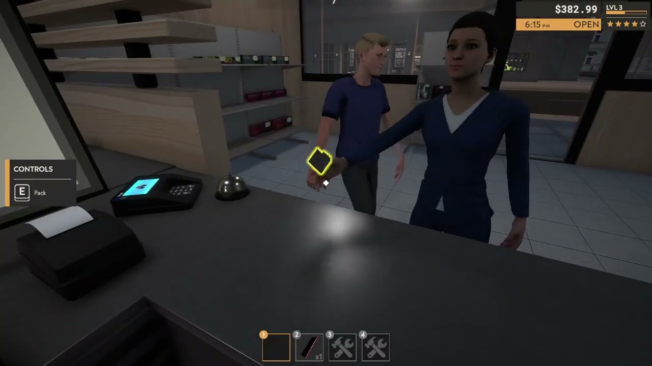 season 1 episode 2 starting to shape up the shop and making our millions