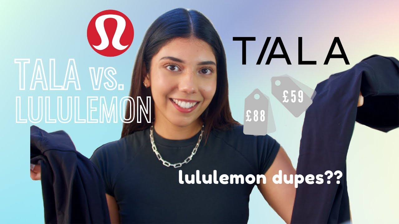 IS TALA A DUPE FOR LULULEMON? | TALA DAYFLEX VS. LULULEMON ALIGN LEGGINGS