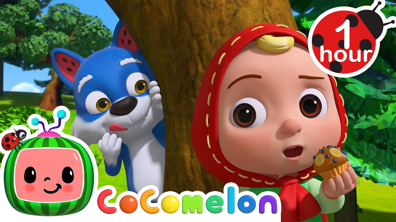 Little Red Riding Hood JJ + More CoComelon Animal Time | 1 Hour CoComelon Nursery Rhymes