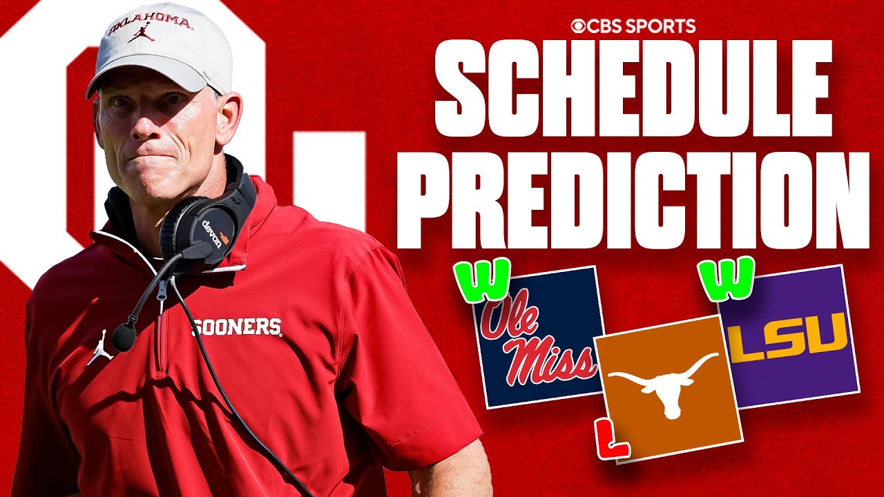 Oklahoma Sooners 2025 Schedule Prediction | Can QB John Mateer be the difference for their offense?