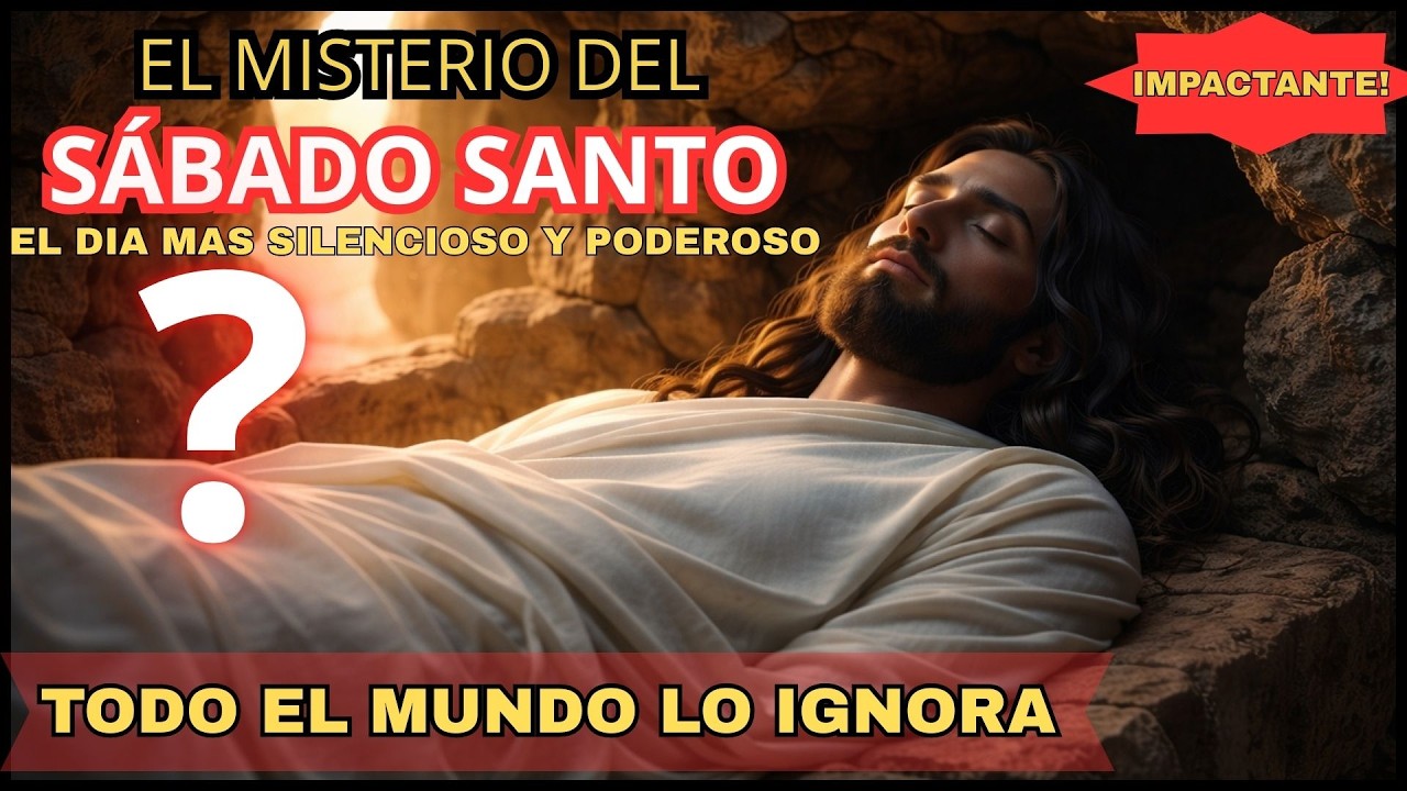 Sábado Santo: El Secreto Oculto Entre la Cruz y la Resurrección ⚠️ Tienes Que Ver Esto 😱
