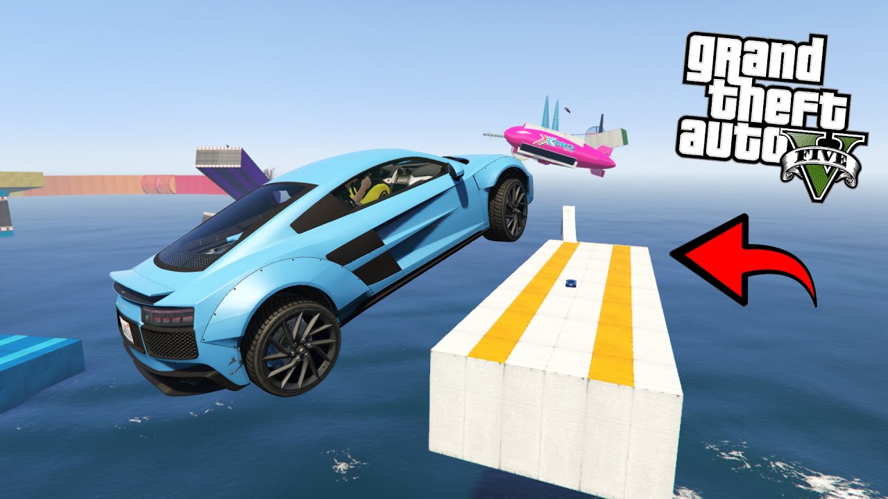 CZY TYLKO JA NIE MOGĘ TAM WSKOCZYĆ? SKILL TEST w GTA V Online z Ekipą #355