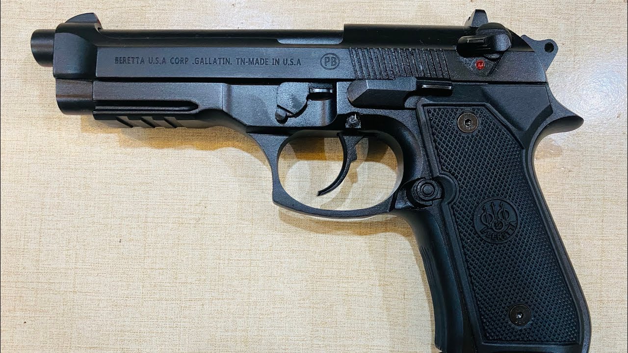 Beretta 92fs 9mm Pistol ll pak made ll Disassembly and Assemly ll Full Review ll