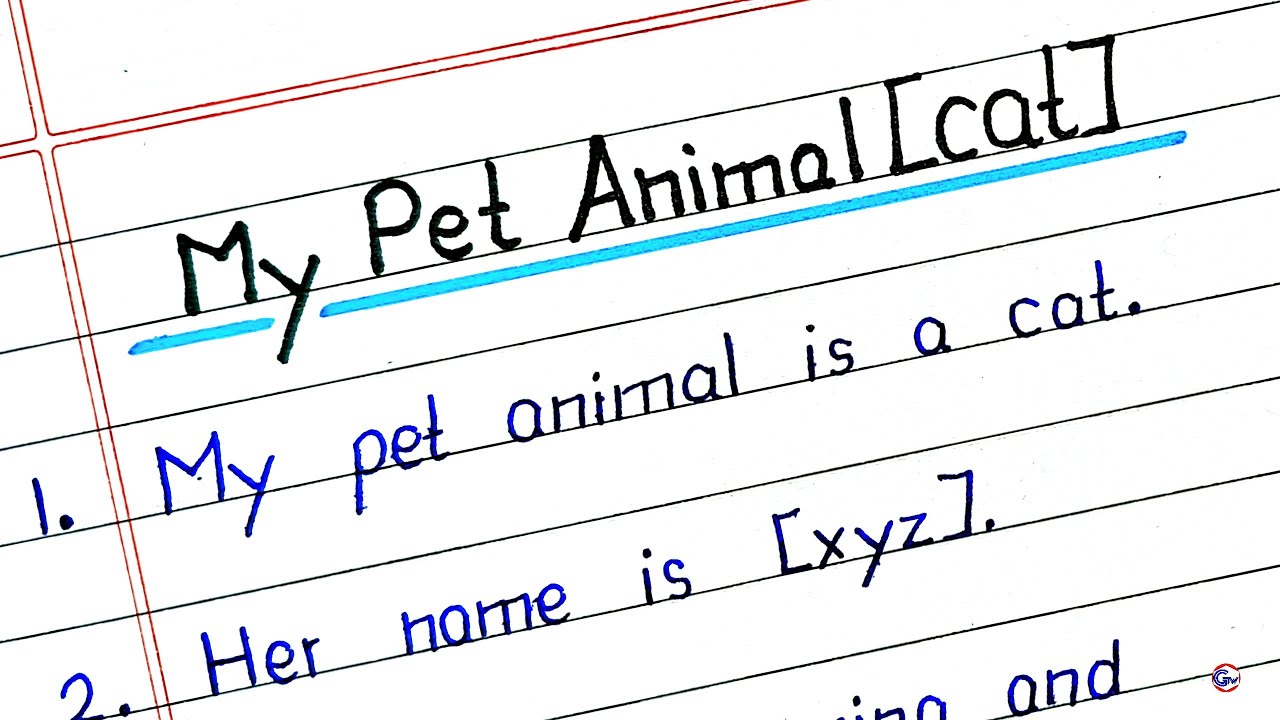 10 lines on my pet cat | My pet animal essay in english | Essay on cat | Pet animal essay in english