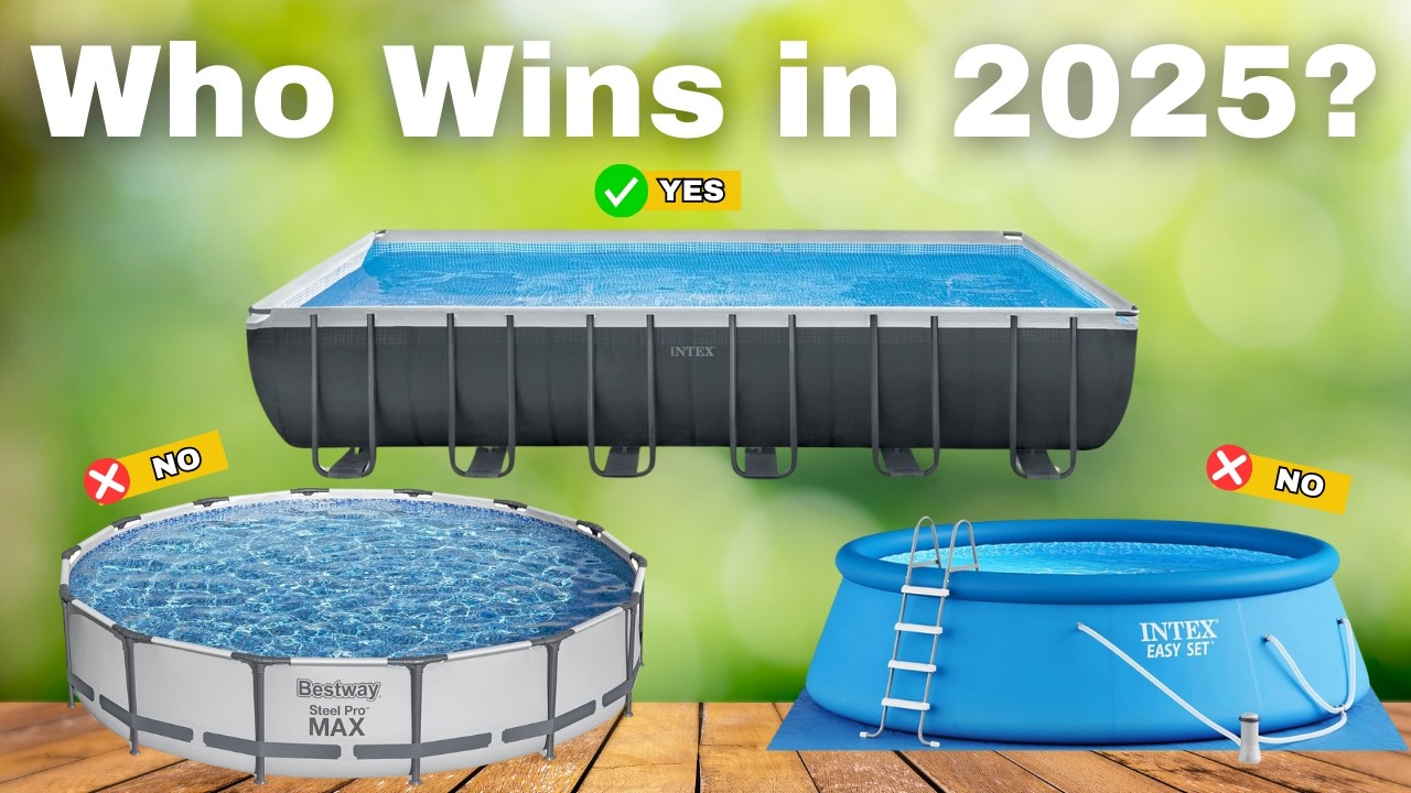 The Best Above Ground Pools for 2025 - The Only 6 You Should Consider Today
