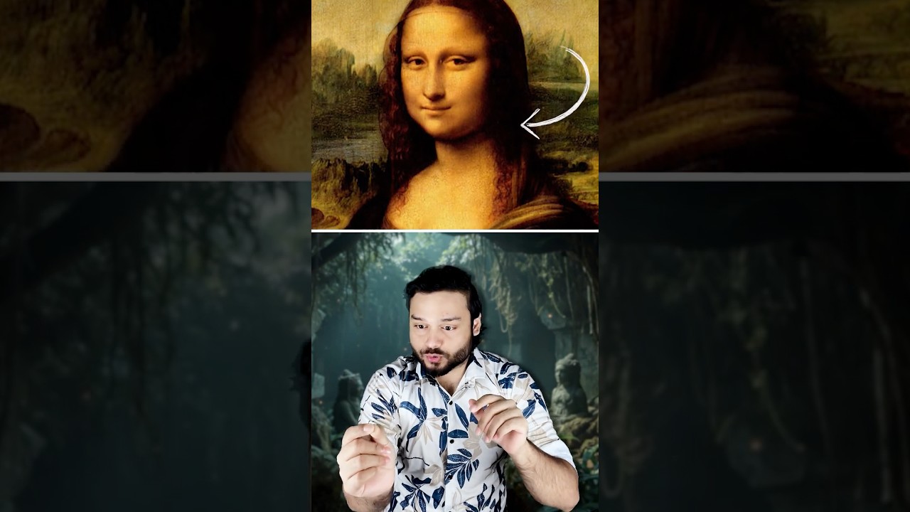 Experts Just Found SOMETHING STRANGE in MONA LISA - THE $1 Billion Painting!&nbsp;#shorts