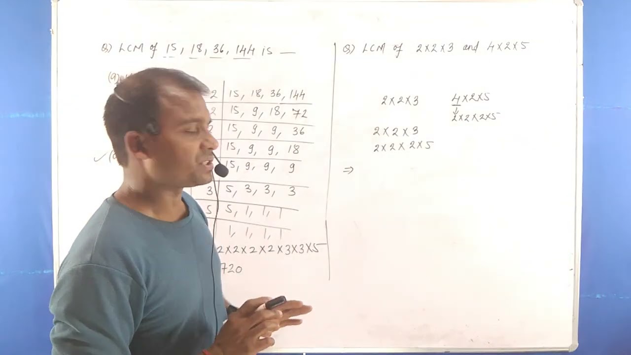 Lect.18 how to find LCM 