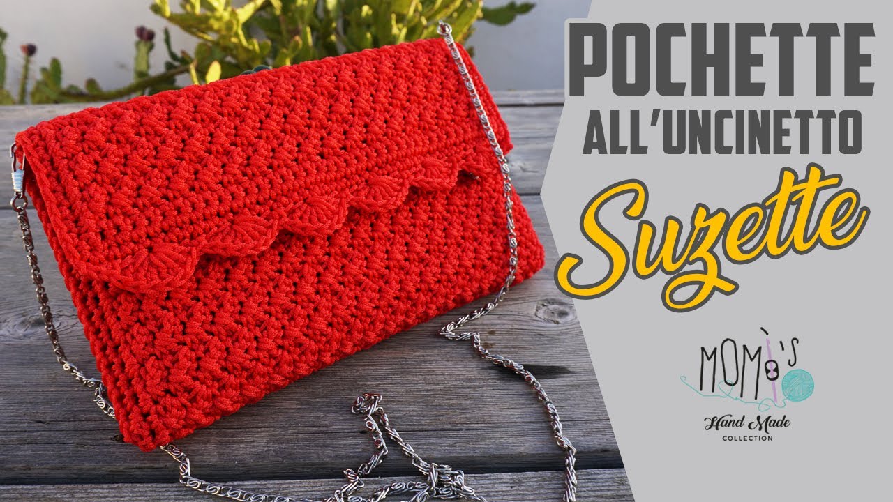 POCHETTE all’UNCINETTO facile e veloce 🧶 | Tutorial completo passo passo
