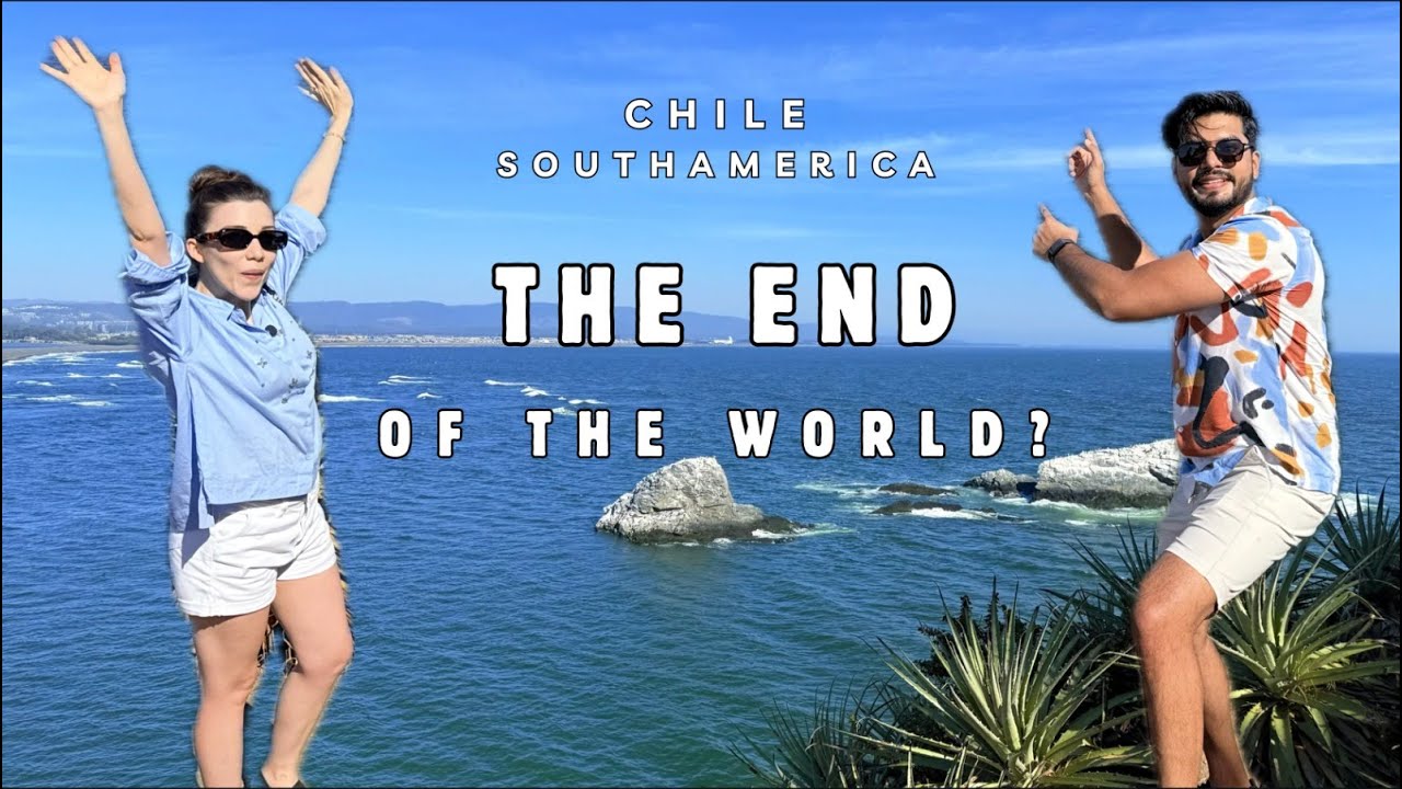 Pacific Ocean Meets the River in Chile, South America 🌊 MUST-SEE Travel Spot!!