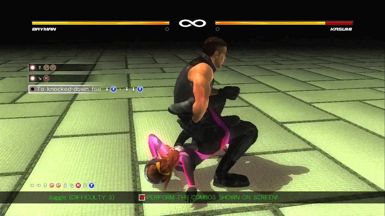 DOA5U - Bayman Combo Challenge