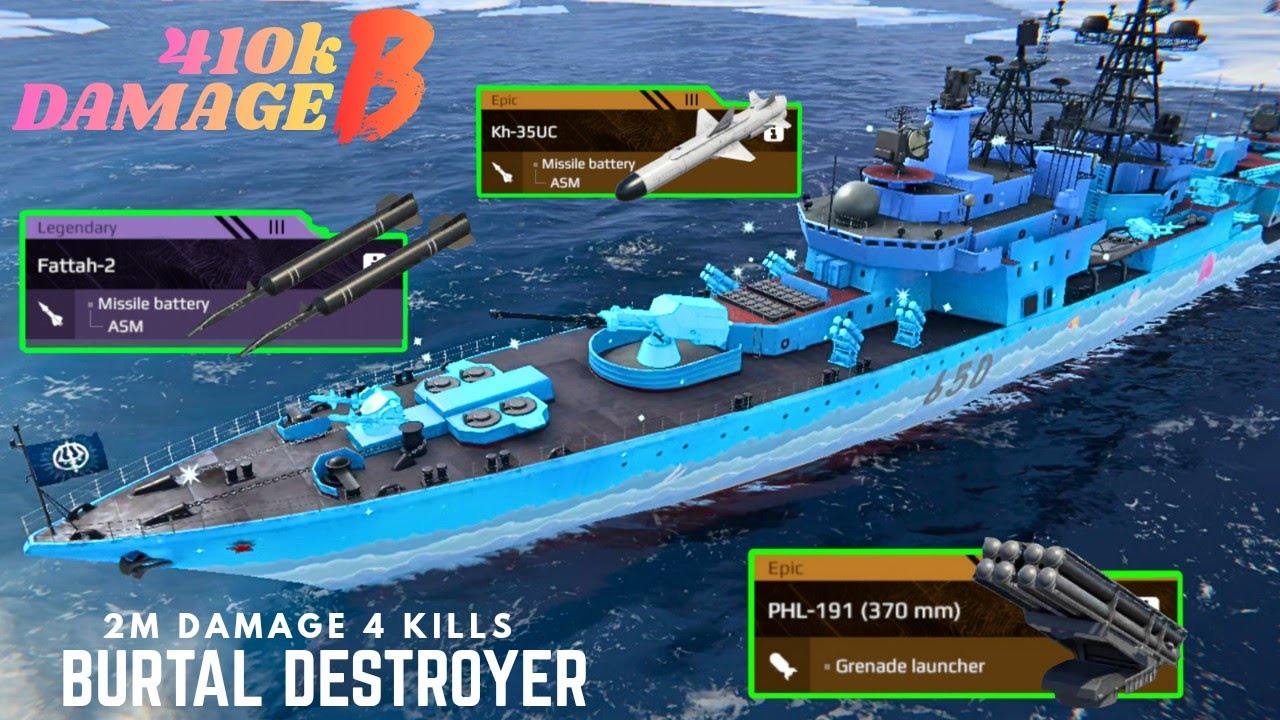 RF ADMIRAL CHABANENKO - Most Dengerous Russia 🔥 Destroyer 😎 modern warships 