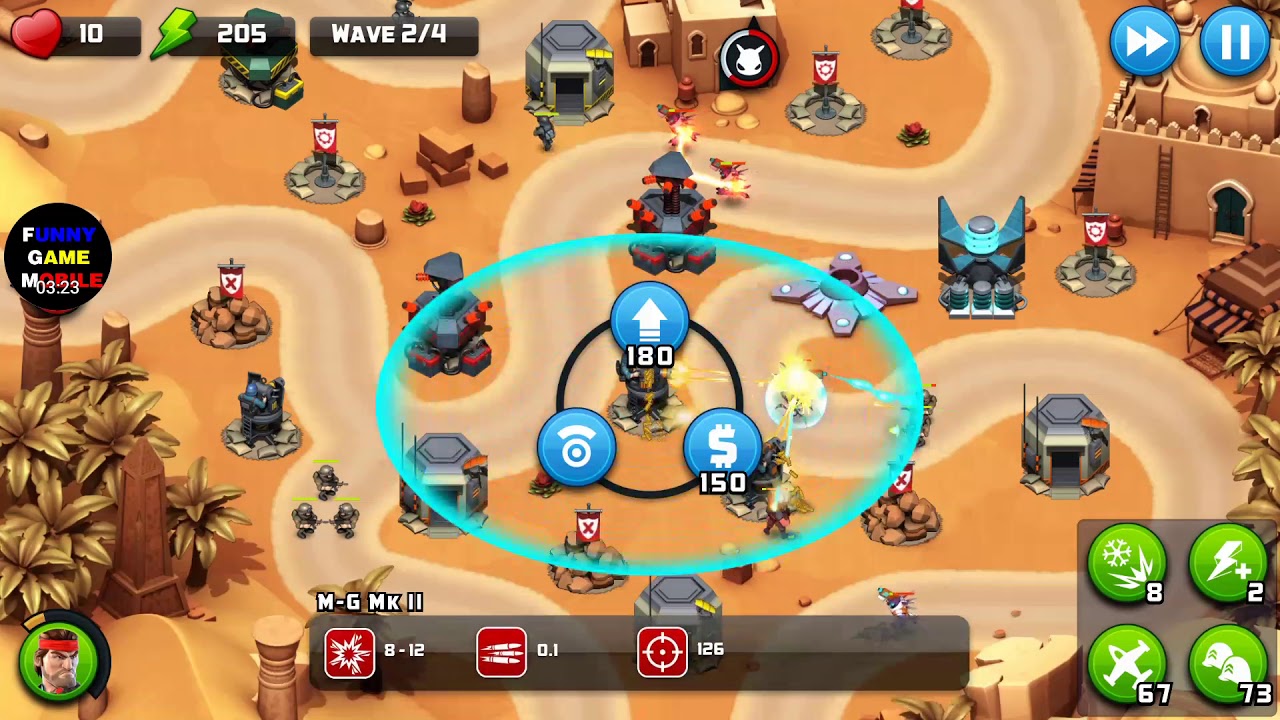 FGMobile - Alien Creeps TD: Event Class F - Rogue ( Hard, ,Only Flak Without Mod )