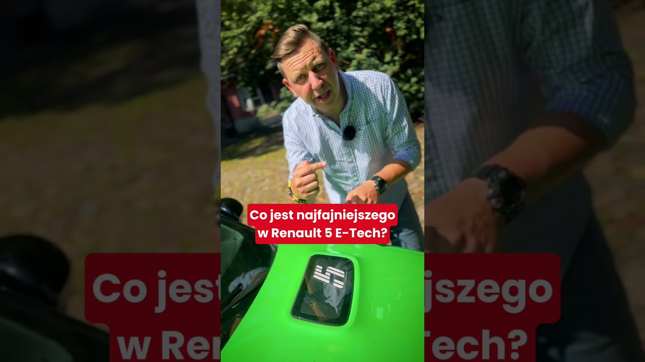 #renault5 #renault5etech -co jest najlepsze? #motoryzacja #test #recenzja #auto #france #automobile