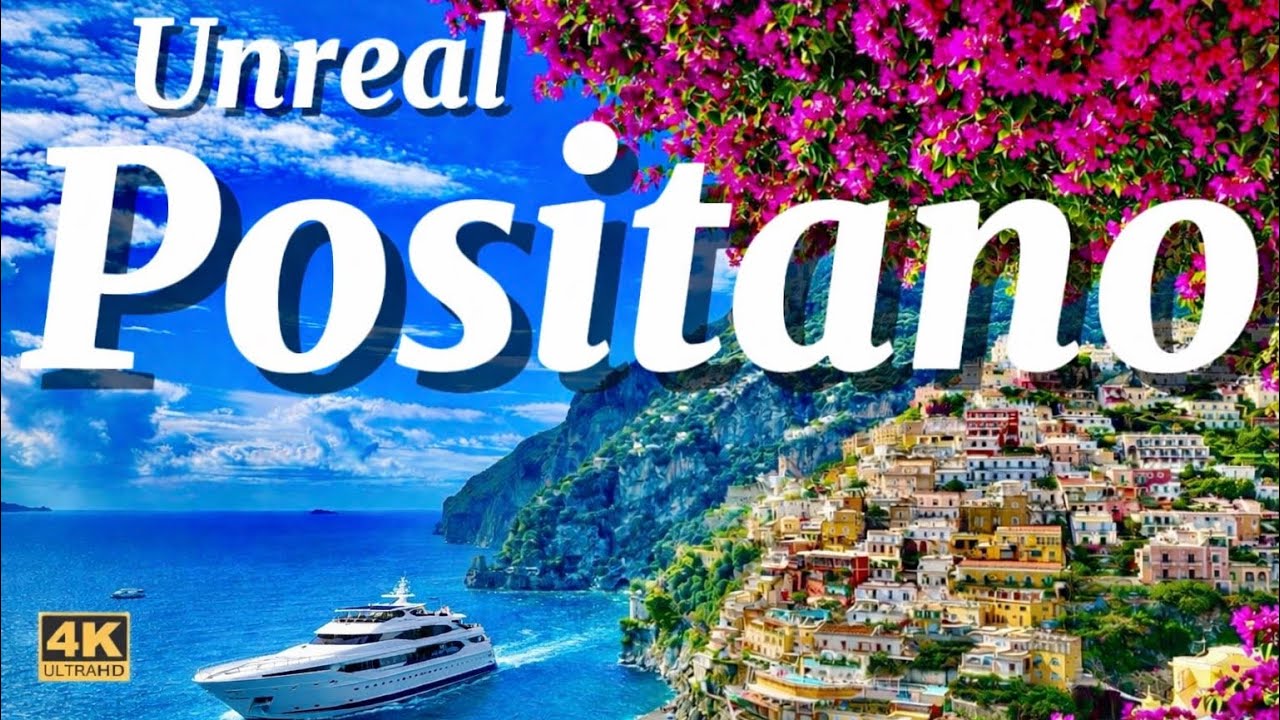 [4K] Positano Italy Walk - Stunning Amalfi Coast Views