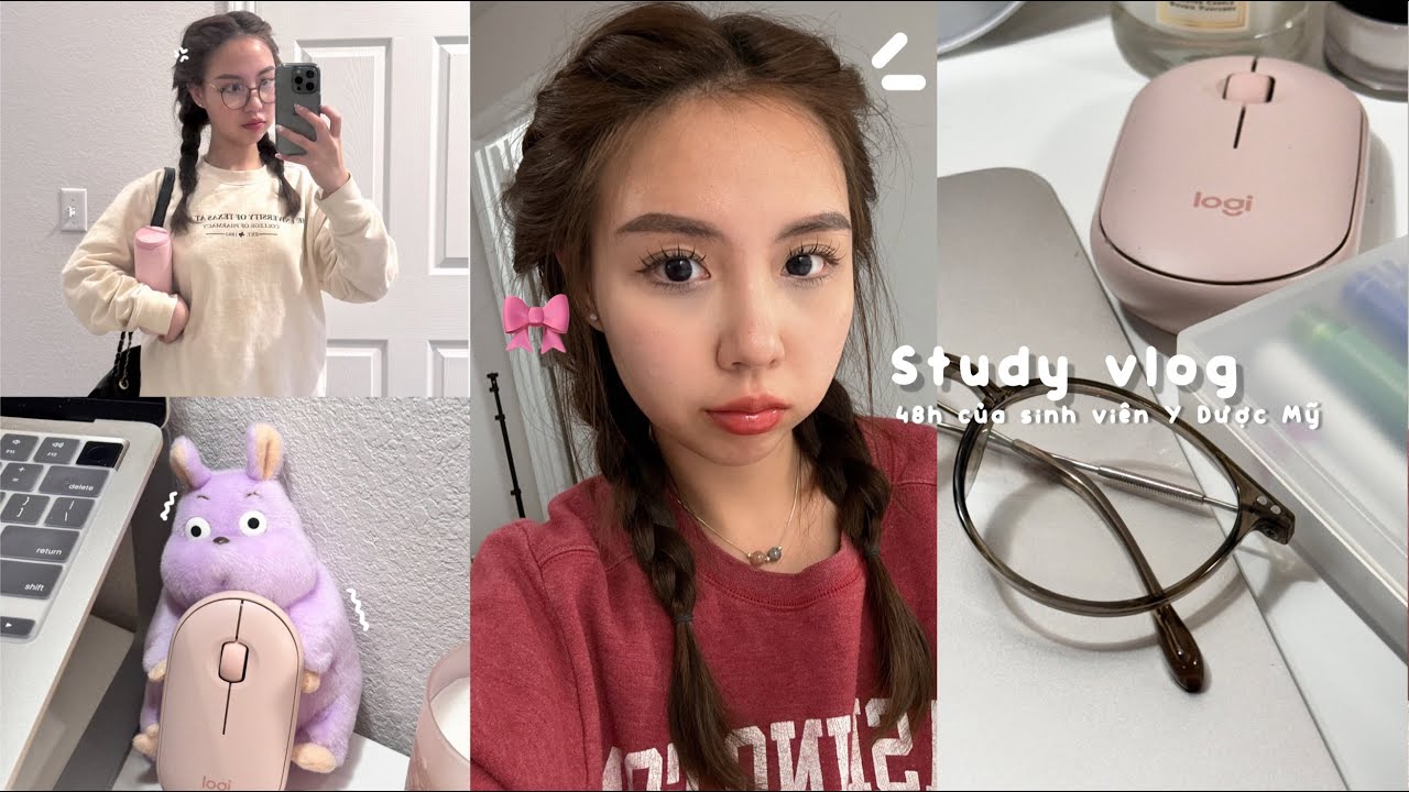 48H CỦA SINH VIÊN Y DƯỢC MỸ 📓🎧|| Những ngày đầu kỳ xuân, unbox iphone 15 pro, cách dưỡng da đẹp