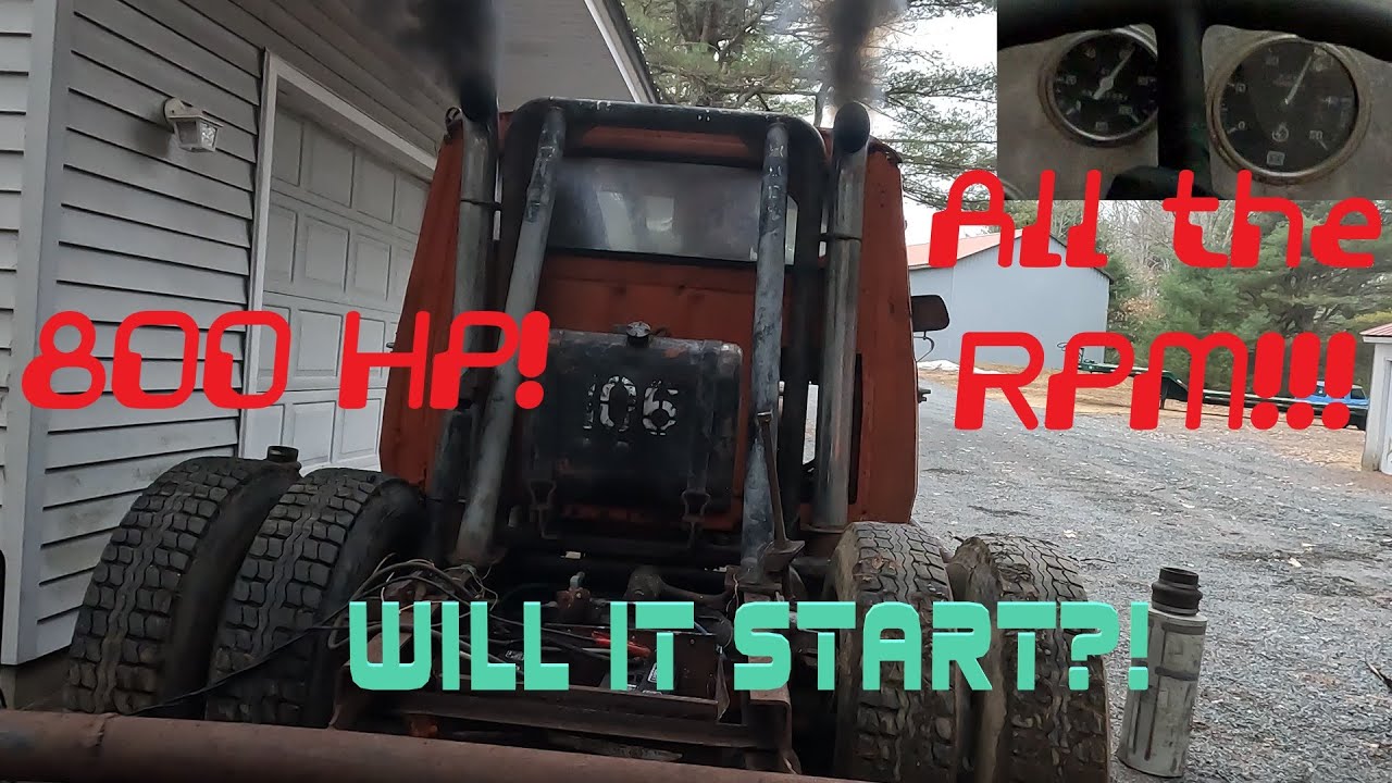 Abandoned GATR Race Truck First Start since the 1980s!!! 800+ HP!!!