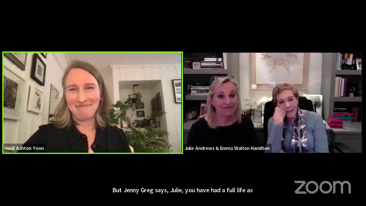 P&P Live! Julie Andrews & Emma Walton Hamilton | The Enchanted Symphony | A Family Storytime