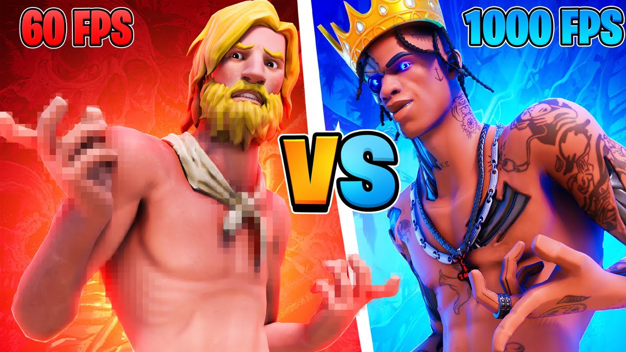 I Hosted A 60FPS Players VS 1000FPS Players 1v1 Tournament...