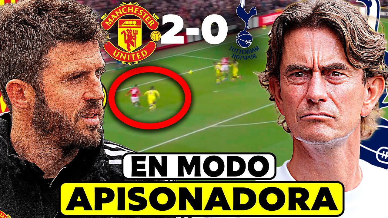 El United es más que un equipo defensivo (así ganó al Tottenham)