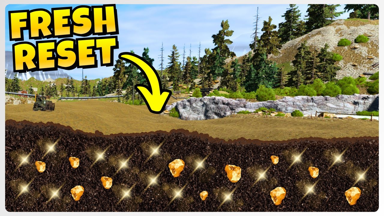 I Deleted My Entire Gold Mine On Purpose In Gold Mining Simulator