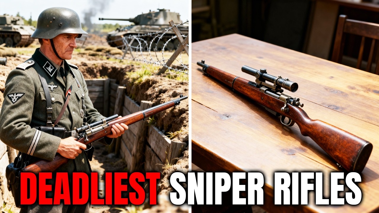 10 WW2 Sniper Rifles That Turned Soldiers Into Nightmares