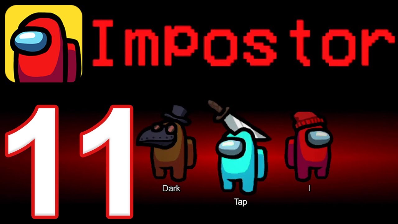 Among Us Mobile - Gameplay Walkthrough Part 11 - 3 Impostors (iOS, Android)