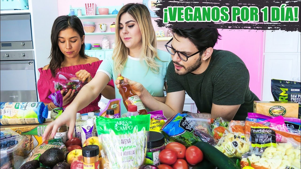 SIENDO VEGANOS POR UN D&Iacute;A CON RAWVANA | GRIS Y CHARLY