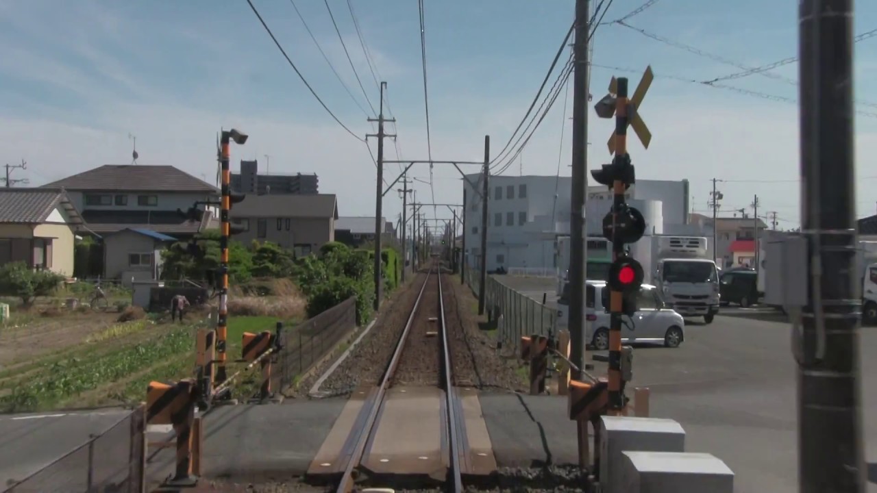 遠州鉄道30形51号　貸切列車の前面展望(西鹿島→新浜松)