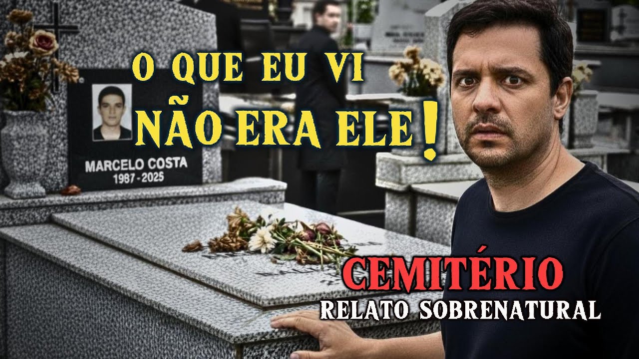 FUI AO CEMITÉRIO REZAR PELO MEU IRMÃO… E O QUE VI ME ASSOMBRA ATÉ HOJE | História de Terror Real