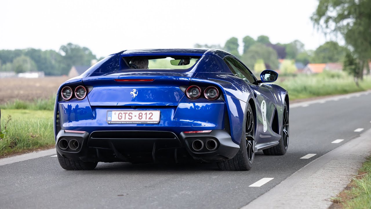 Supercars Accelerating - 812 GTS, Capristo Enzo, Vanquish Zagato, F12 TDF, 675LT, Akrapovic 488
