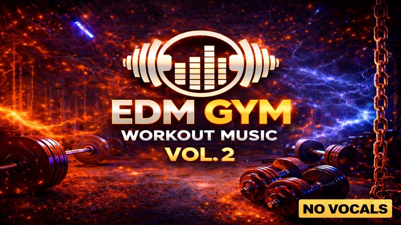 EDM Gym Workout Music Vol. 2 (No Vocals, High Energy, 60 Min)